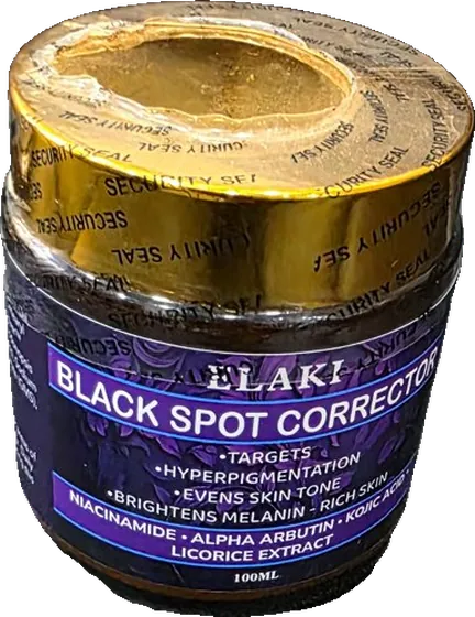 Elaki Black Spot Corrector jar